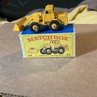 Matchbox By Lesney Made In England No.69 Tractor Shovel With Box (vintage NM)
