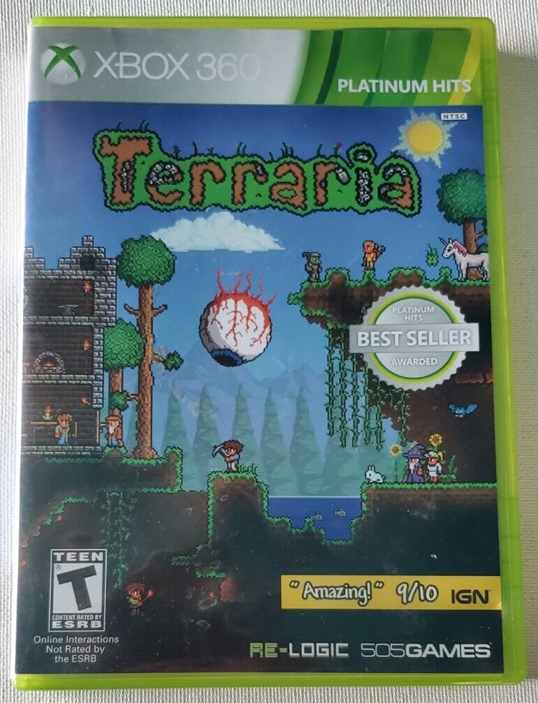 Terraria xbox 360 edition RGH XBOX360 by mushroomstheknight on