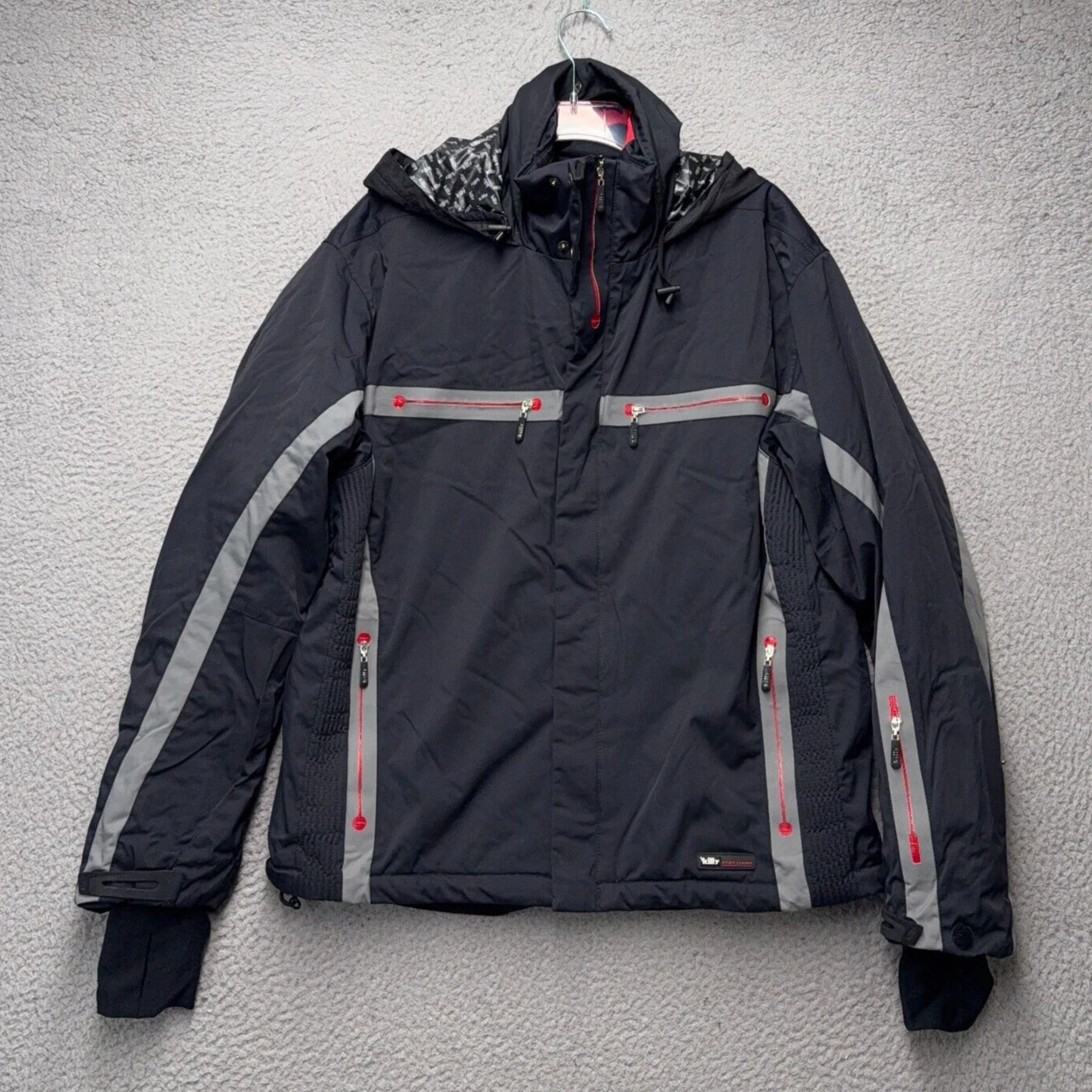 killy smart system full zip hood ski snowboard jacket
