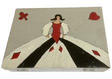 Boite en Bois pour Cartes à Jouer