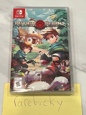Potion Permit (Nintendo Switch) NEW SEALED Y-FOLD MINT, RARE!