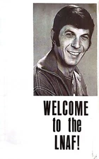 Star Trek TOS Leonard Nimoy Fanzine "Welcome to the LNAF!" DIGEST Clubzine 1969
