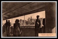 Post Card - HAMBURG-AMERIKA LINE Arrival in New York