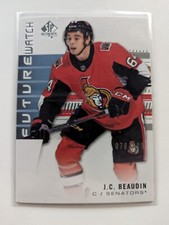 2019-20 SP AUTHENTIC J.C. BEAUDIN FUTURE WATCH ROOKIE CARD 078/999