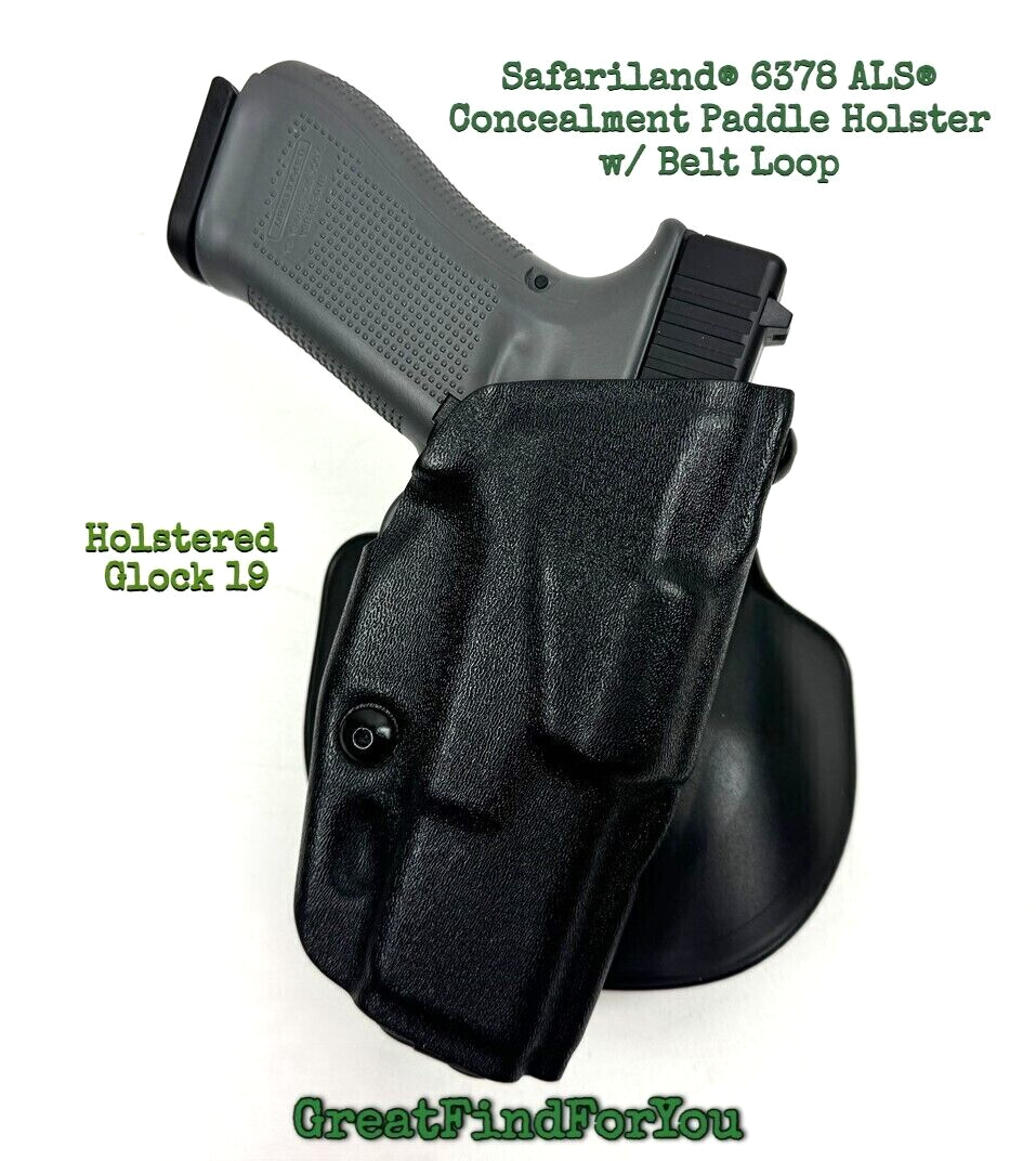 Safariland® 6378 ALS® Concealment Paddle Holster w/ Belt Loop