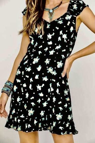 Free People Like A Lady Printed Mini 