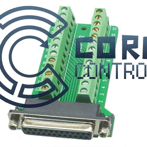 new 1PCS NEW DB25 Female 25Pin Plug Breakout PCB Board Terminals D-SUB Connector - Image 2 of 4