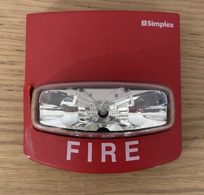 Simplex 4904-9331 Red 15CD Visual Fire Alarm Strobe