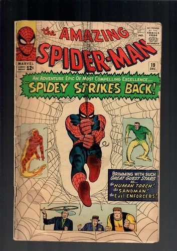 1964 Marvel Comics The Amazing Spider-Man #19 GD/VG 3.0