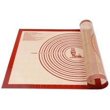 Elegante Antihafte Silikonbackmatte 71x51cm - BPA-frei & Spülmaschinenfest