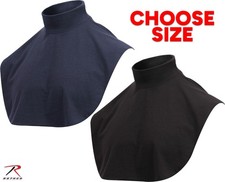 Rothco Cotton Mock Turtle-Neck Dickie High Collar Uniform Top Choose Size 