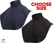 Rothco Cotton Mock Turtle-Neck Dickie High Collar Uniform Top (Choose Size)