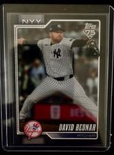 Topps 2026 Series 1 David Bednar   /75 Black Parallel Yankees 
