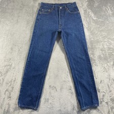 VTG 1989 Levis 501 Jeans Mens 31x34 (Fits 29x31) Dark 522 Button Fly Made in USA