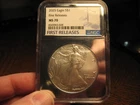 2025 United States Silver Eagle Coin NGC MS70 Silver Reflective Slab