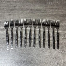 Oneida Distinction Stainless Silverware LISBON 7.25” Dinner Forks Set Of 12