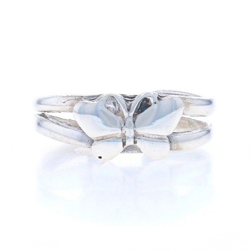 Sterling Silver Butterfly Toe Ring - 925 Nature SZ 2
