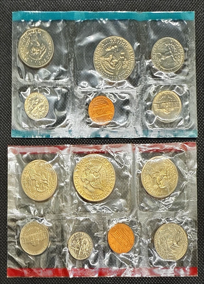 1980 P & D US Mint Set United States Original Government Packaging - Image 2 of 2
