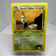 Wizards of the Coast Brock's Golbat 39/132 Gym Heroes Uncommon 1st Edition on eBay