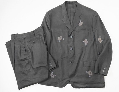 u*s様 Yohji Yamamoto POUR HOMME Vintage 1990s Yohji Yamamoto Pour Homme Flower Setup Suit