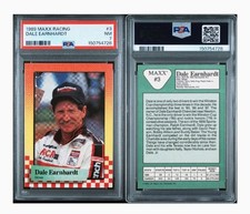 1989 MAXX RACING DALE EARNHARDT #3 PSA 7 NM