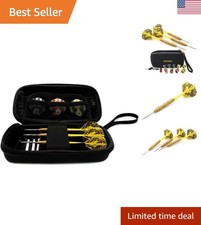Ultimate 90 Tungsten Dart Set with Dart Case - Ideal for Casual and Pro Players