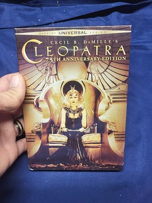 Cleopatra  75th Anniversary Edition (DVD set) Full Frame. ...BRAND NEW & SEALED!