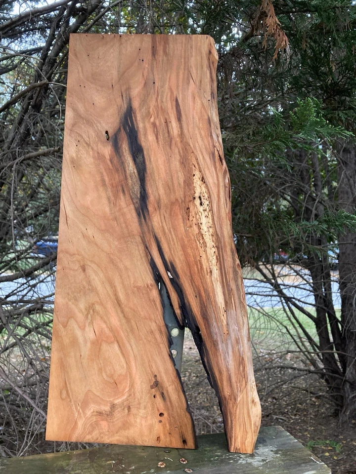 Madera artesanal de arce partido, EPOXI 18 1/2" X 3/8" Foto 3 de 4