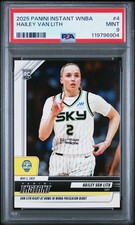 2025 PANINI INSTANT WNBA #4 HAILEY VAN LITH PSA 9