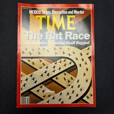TIME Magazine April 24 1989 The Rat Race Cover &ndash; Mexico Drugs Corruption