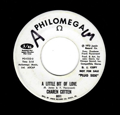 MODERN SOUL-CHAREN COTTEN-A LITTLE BIT OF LOVE/TAKE CARE OF BUSINESS AT HOME-PHI