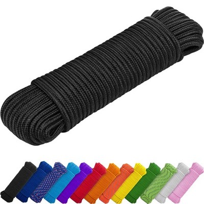 TECEUM Rope   1/4  & 3/8    90 FT | 150 FT   Strong All-Purpose Utility Rope ...