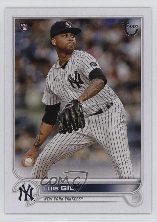 2022 Topps Series 1 Vintage Stock 18/99 Luis Gil #131 Rookie RC