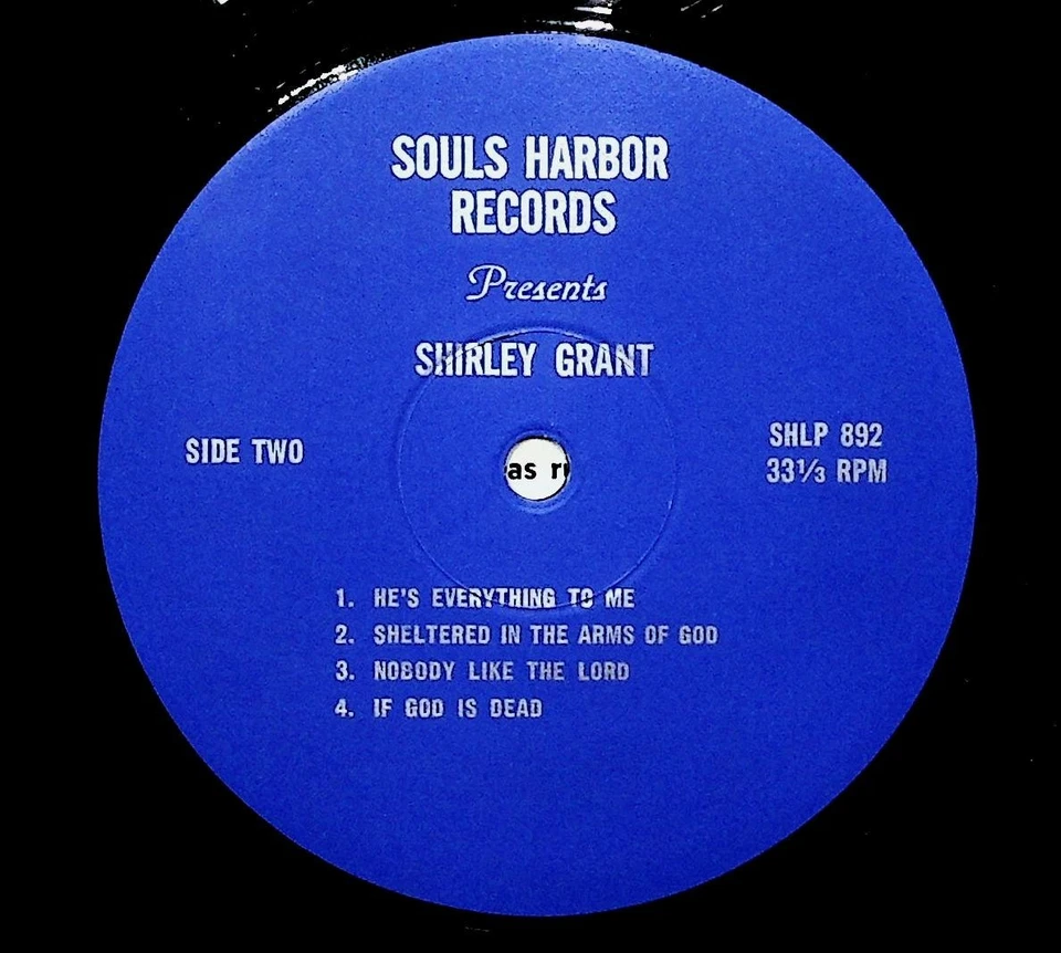 Ширли Грант сладко и просто LP души гавани Хаммонд госпел орган - Изображение 3 из 4