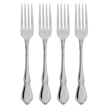 Oneida Chateau Set of 4-Piece Dinner Forks, Fine Flatware