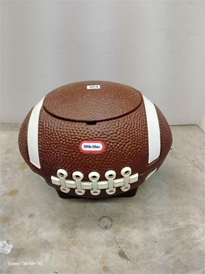 Little Tikes 廃盤品 ラグビーボール トイボックス Vintage Little Tikes Football Toy Box Chest Cooler Tailgating