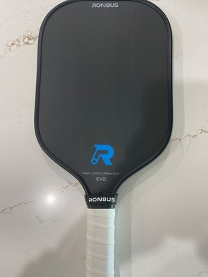 RONBUS EV2 Raw Toray T700 Carbon Fiber Pickleball Paddle 16 mm Enhanced EVA core