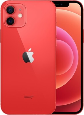 Apple iPhone 12 64GB PRODUCT Red AT&T Excellent Condition