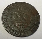 Portugal ?? 10 Reis 1734 Copper Lot 424