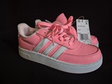 Adidas Sneaker Breaknet Lifestyle Court CordonesPink Color, Sz 1 Youth