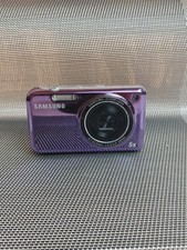 Samsung PL120 14.2MP purple Camera Digital 5x Optical Zoom Dual Screen Selfie