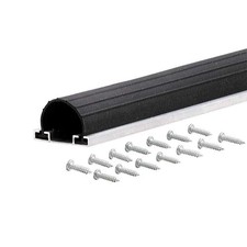 9 ft. Universal Garage Door Bottom Seal Heavy Duty Aluminum Rubber Weather Tight
