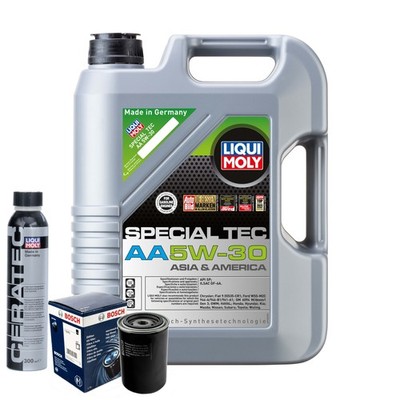 Motoröl 5W30 LIQUI MOLY Special Tec Aa 5L+BOSCH Ölfilter +Cera Tec