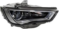 Audi A3 Scheinwerfer Rechts Bi-Xenon LED DRL Dark 12-16 Passagier OEM Hella