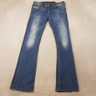 Diesel Mens Jeans 30x32 Blue Zatiny 0679I Stretch Regular Bootcut (Tagged 28x32)