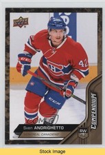 2016-17 Upper Deck Compendium Gold Sven Andrighetto #145 READ 9hd