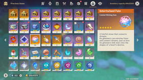 Genshin Impact AR 60 America - Columbina - Arataki - Raiden - Eula - 70 WISHES