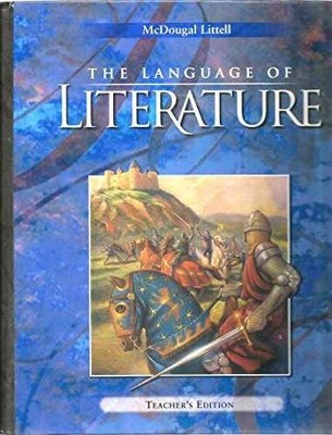 The Language of Literature - Hardcover, by Arthur N. Applebee - Acceptable