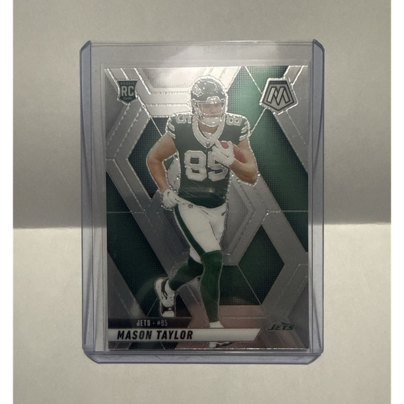 Panini 2025 Mosaic Rookie Mason Taylor New York Jets Football Card #324