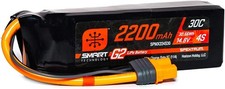 Spektrum 2200mAh 4S 14.8V Smart Battery G2 30C IC3 SPMX224S30 OPEN